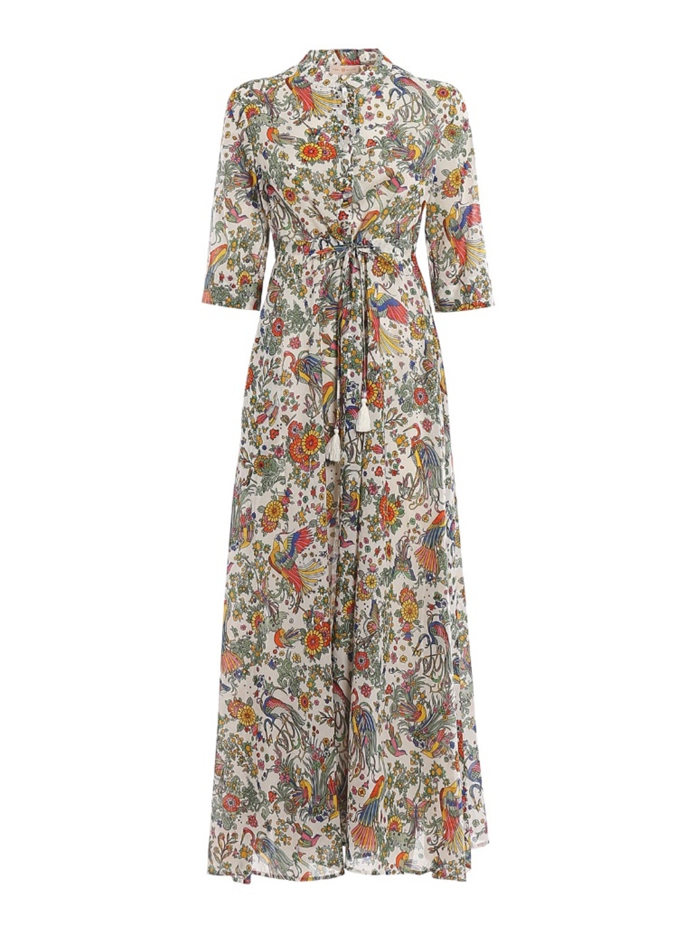 Tory Burch Printed ShirtDress Dress S Promised Land Cover Up $448